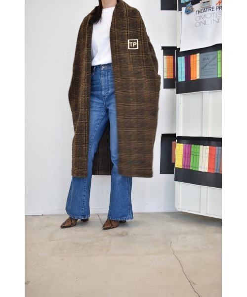 THEATRE PRODUCTS（シアタープロダクツ）の「チェックガウンコート  