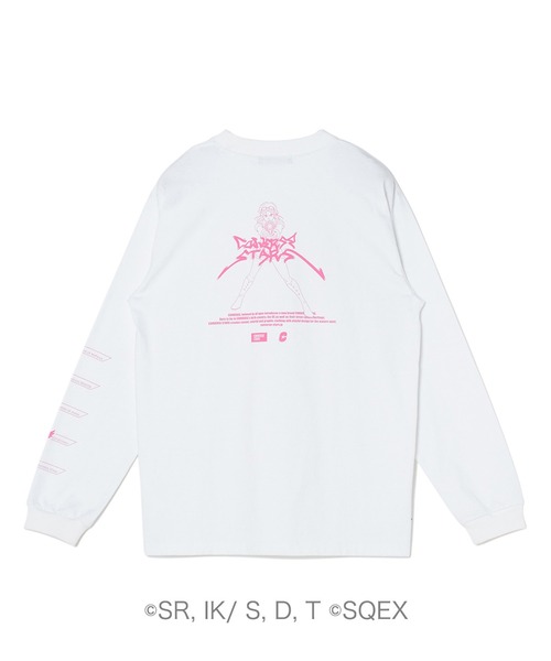 セール Converse Stars ダイの大冒険 キャラクター必殺技ロンt Tシャツ カットソー Converse Stars コンバーススターズ のファッション通販 Zozotown