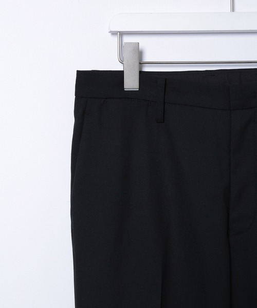 ADAM ET ROPE'(アダムエロペ)の「【Carreman】スリムスラックス/セットアップ対応(スラックス・メンズ・ブラック・S/M/L)」の4枚目の写真