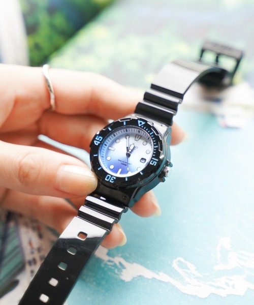 CASIO(カシオ)の「★CASIO(カシオ)★ダイバーアナログ ミニ 腕時計(アナログ腕時計・レディース・ゴールド/ホワイト系その他/ピンク系その他/ブラック/ブラック系その他3/ブルー系その他/ホワイト/ブラック系その他2/ブラック系その他/ブルー/ホワイト系その他2/ピンク系その他4/ピンク系その他2/ピンク/ブルー系その他4/グリーン系その他/ブルー系その他2/ブルー系その他3/ピンク系その他3・FREE)」の14枚目の写真