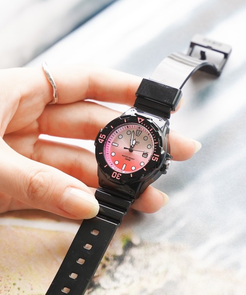 CASIO(カシオ)の「★CASIO(カシオ)★ダイバーアナログ ミニ 腕時計(アナログ腕時計・レディース・ゴールド/ホワイト系その他/ピンク系その他/ブラック/ブラック系その他3/ブルー系その他/ホワイト/ブラック系その他2/ブラック系その他/ブルー/ホワイト系その他2/ピンク系その他4/ピンク系その他2/ピンク/ブルー系その他4/グリーン系その他/ブルー系その他2/ブルー系その他3/ピンク系その他3・FREE)」の18枚目の写真