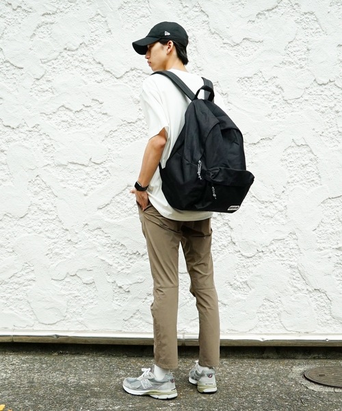OUTDOOR PRODUCTS(アウトドアプロダクツ)の「452T LARGE デイパック/バックパック ブランドロゴ 35.0L コーデュラナイロン仕様(バックパック/リュック・メンズ・ベージュ/ブラック/グリーン/レッド/サックスブルー/ピンク/ネイビー/パープル/ライトグレー/エメラルド/ワイン/オレンジ・FREE)」の22枚目の写真