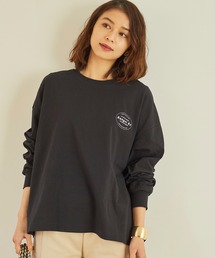 バックプリントMIXロゴ ロングTシャツ