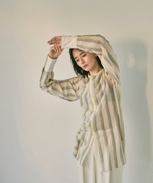 TODAYFUL | マルチストライプシルクシャツ(シャツ/ブラウス)