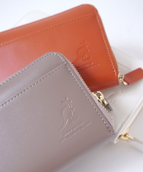 【 KANGOL / カンゴール 】 ロゴ 型押し ロング ウォレット（財布）｜KANGOL（カンゴール） 4,959円