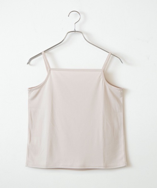 WEGO(ウィゴー)の「WEGO/【2点セット】キャミセットシアーロンT(Tシャツ/カットソー・レディース・ライトグレー/オフホワイト/グリーン系その他・FREE)」の21枚目の写真