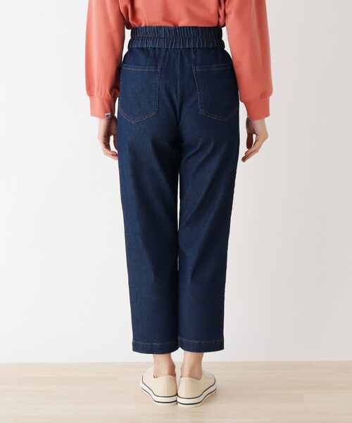 SHOO・LA・RUE(シューラルー)の「◆【追加生産/S-3L】ツイルイージーテーパードパンツ(その他パンツ・レディース・ブラック/ネイビー/オリーブ/アイボリー/ライトブルー・01/02/03/04/05)」の7枚目の写真