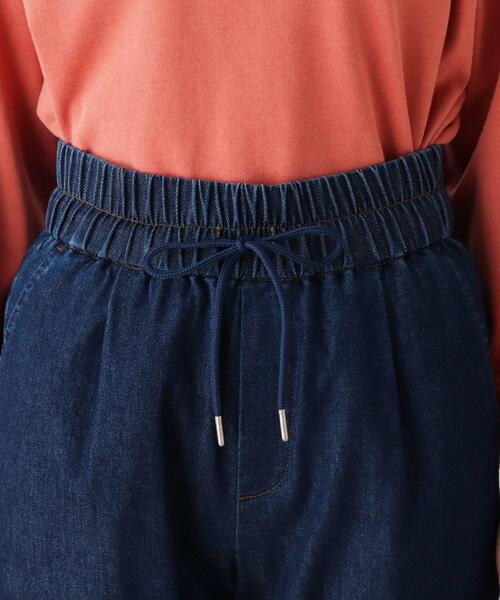 SHOO・LA・RUE(シューラルー)の「◆【追加生産/S-3L】ツイルイージーテーパードパンツ(その他パンツ・レディース・ブラック/ネイビー/オリーブ/アイボリー/ライトブルー・01/02/03/04/05)」の10枚目の写真