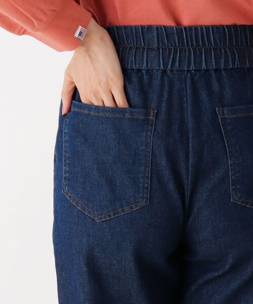 SHOO・LA・RUE(シューラルー)の「◆【追加生産/S-3L】ツイルイージーテーパードパンツ(その他パンツ・レディース・ブラック/ネイビー/オリーブ/アイボリー/ライトブルー・01/02/03/04/05)」の16枚目の写真