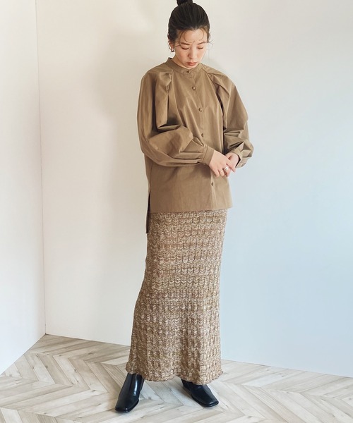 y/m by RIKA(イムバイリカ)の「タックボリュームブラウス(シャツ/ブラウス・レディース・ホワイト/ベージュ・FREE)」の20枚目の写真