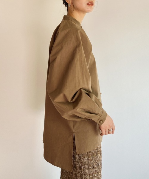 y/m by RIKA(イムバイリカ)の「タックボリュームブラウス(シャツ/ブラウス・レディース・ホワイト/ベージュ・FREE)」の6枚目の写真