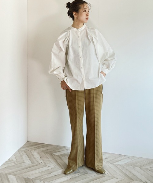 y/m by RIKA(イムバイリカ)の「タックボリュームブラウス(シャツ/ブラウス・レディース・ホワイト/ベージュ・FREE)」の19枚目の写真