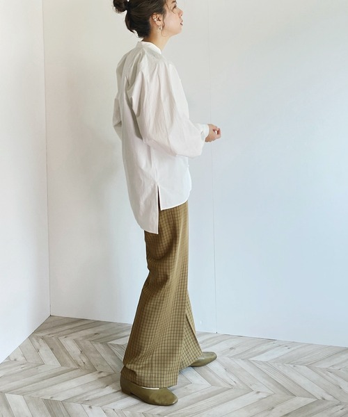 y/m by RIKA(イムバイリカ)の「タックボリュームブラウス(シャツ/ブラウス・レディース・ホワイト/ベージュ・FREE)」の10枚目の写真