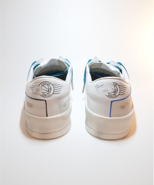GOLDEN GOOSE（ゴールデングース）の「【ZOZO限定】GOLDEN GOOSE LAB Customized Stardan sneakers/white leather with green velvet laces GOLDEN GOOSE logo（スニーカー・メンズ・ホワイト系その他・40/42/39/43/41/44）」の6枚目の写真