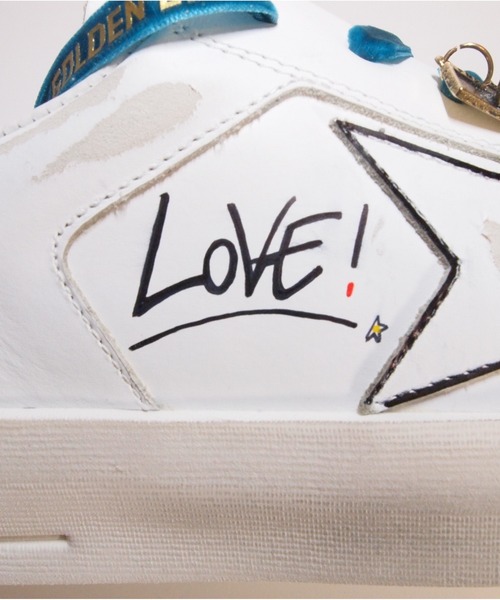 GOLDEN GOOSE（ゴールデングース）の「【ZOZO限定】GOLDEN GOOSE LAB Customized Stardan sneakers/white leather with green velvet laces GOLDEN GOOSE logo（スニーカー・メンズ・ホワイト系その他・40/42/39/43/41/44）」の11枚目の写真