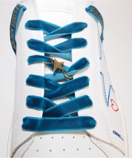 GOLDEN GOOSE（ゴールデングース）の「【ZOZO限定】GOLDEN GOOSE LAB Customized Stardan sneakers/white leather with green velvet laces GOLDEN GOOSE logo（スニーカー・メンズ・ホワイト系その他・40/42/39/43/41/44）」の9枚目の写真