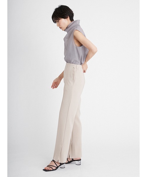 FRAY I.D（フレイアイディー）の「ダブルスリットポンチパンツ（その他パンツ・レディース・ブラック/ベージュ/イエロー・FREE）」の14枚目の写真