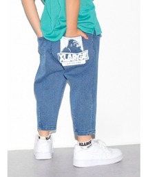 XLARGE KIDS | OGゴリラストレッチ8分丈デニムパンツ(デニムパンツ)