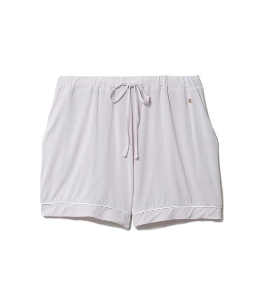 gelato pique(ジェラートピケ)の「クールレーヨンショートパンツ(その他ルームウェア・レディース・ネイビー/ラベンダー・FREE)」の2枚目の写真