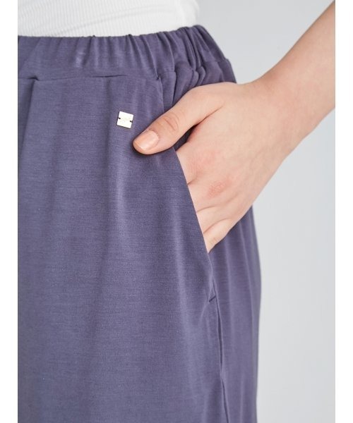 gelato pique(ジェラートピケ)の「クールレーヨンショートパンツ(その他ルームウェア・レディース・ネイビー/ラベンダー・FREE)」の13枚目の写真