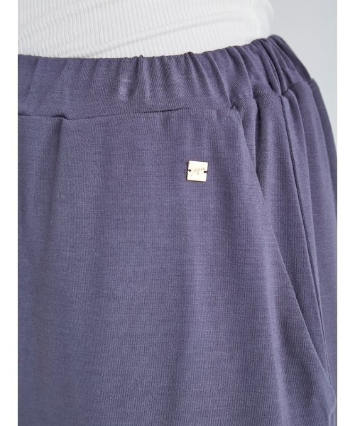 gelato pique(ジェラートピケ)の「クールレーヨンショートパンツ(その他ルームウェア・レディース・ネイビー/ラベンダー・FREE)」の14枚目の写真