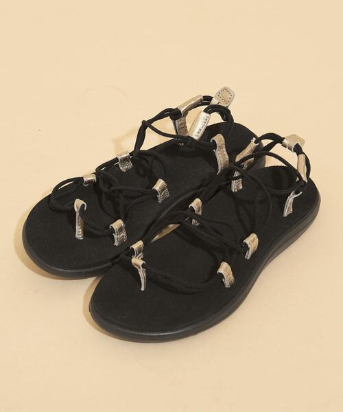 Teva(テバ)の「<TEVA(テバ)>∴VOYA INFINITY METALIC ボヤインフィニティメタリック サンダル ◆(サンダル・レディース・ブラック・6/8/5/7)」の7枚目の写真