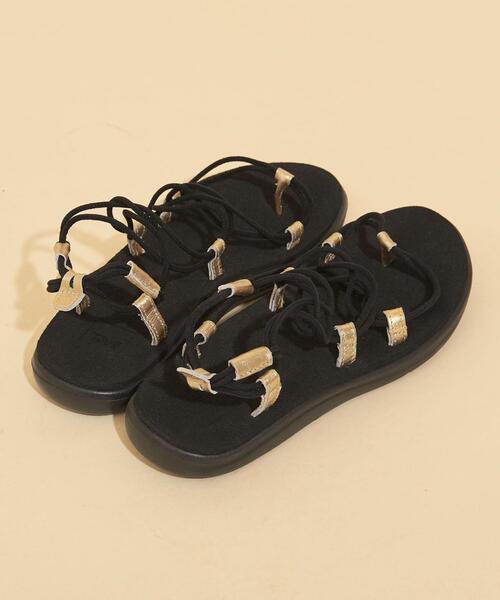 Teva(テバ)の「<TEVA(テバ)>∴VOYA INFINITY METALIC ボヤインフィニティメタリック サンダル ◆(サンダル・レディース・ブラック・6/8/5/7)」の9枚目の写真
