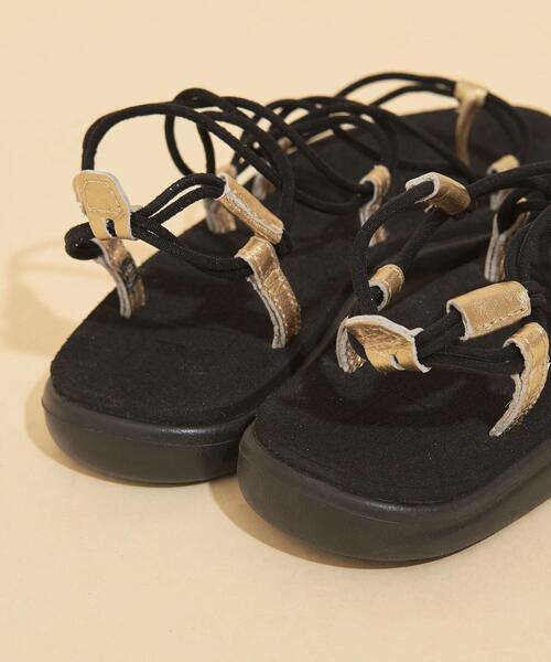 Teva(テバ)の「<TEVA(テバ)>∴VOYA INFINITY METALIC ボヤインフィニティメタリック サンダル ◆(サンダル・レディース・ブラック・6/8/5/7)」の6枚目の写真