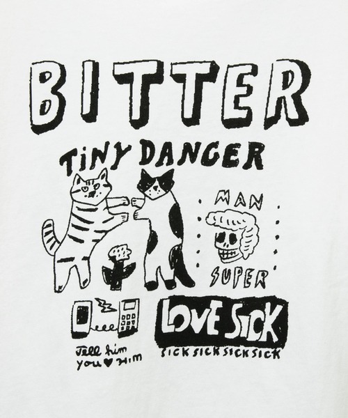 CUBE SUGAR（キューブシュガー）の「CUBE SUGAR/キューブシュガー　パッケージプリントクルーTEE（Tシャツ/カットソー・レディース・チャコールグレー/ホワイト・FREE）」の14枚目の写真