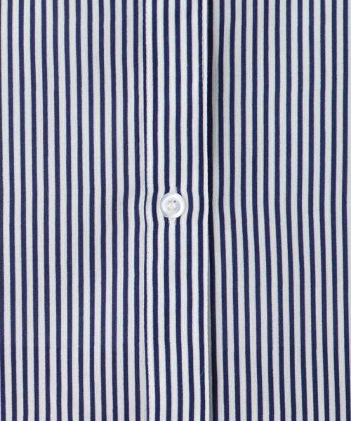 pink adobe（ピンクアドベ）の「◆【M-3L】ビブ切り替えバンドカラーシャツ（シャツ/ブラウス・レディース・ライトグレー/アイボリー系2/チャコールグレー/アイボリー・42/40/38/44）」の11枚目の写真