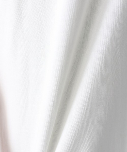 JEANASIS（ジーナシス）の「リサイクルコットンネックスリットBIGTEE/948170（Tシャツ/カットソー・レディース・ホワイト/グレー/ブラック・FREE）」の8枚目の写真