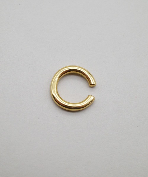 Lemme.（レム）の「【別注】Lemme for ISOLATION / Thin Cirde Earcuff /イヤーカフ/シルバー925×14KGP（イヤーカフ・レディース・ゴールド・FREE）」の6枚目の写真
