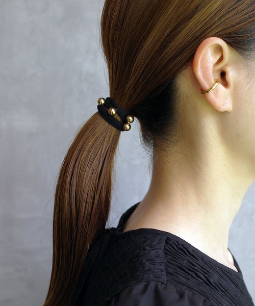 Lemme.（レム）の「【別注】Lemme for ISOLATION / Thin Cirde Earcuff /イヤーカフ/シルバー925×14KGP（イヤーカフ・レディース・ゴールド・FREE）」の21枚目の写真