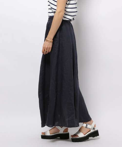 BARNYARDSTORM（バンヤードストーム）の「BARNYARDSTORM / リネンスカート（スカート・レディース・グレー/ブラウン/ネイビー/レッド系その他4・0/1）」の7枚目の写真