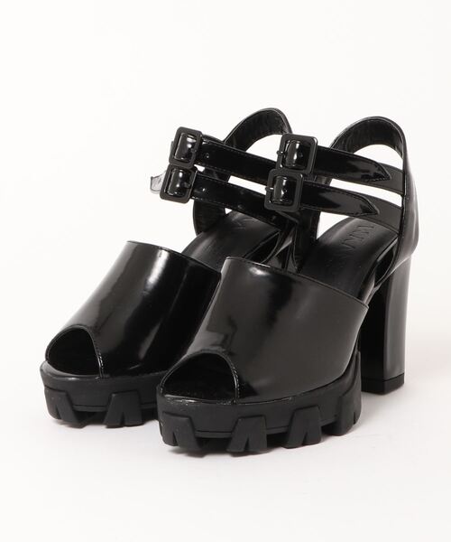 ENVYM（アンビー）の「ラグソールサンダル（サンダル・レディース・ブラック・23.5cm/24.5cm/22.5cm）」の5枚目の写真