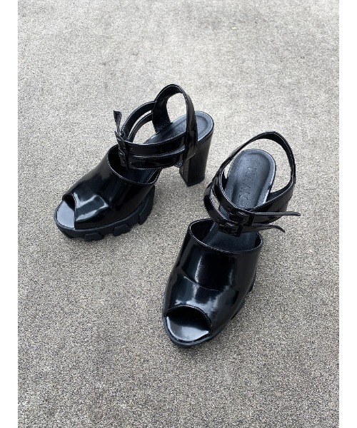 ENVYM（アンビー）の「ラグソールサンダル（サンダル・レディース・ブラック・23.5cm/24.5cm/22.5cm）」の2枚目の写真