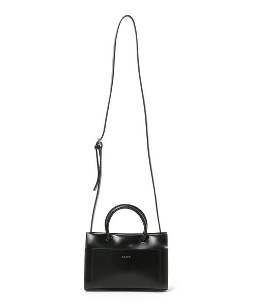 Ray BEAMS（レイビームス）の「YAHKI / ミニボストン ショルダー バッグ（ショルダーバッグ・レディース・ブラック/オレンジ・ONE SIZE）」の8枚目の写真