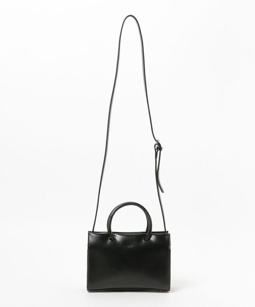 Ray BEAMS（レイビームス）の「YAHKI / ミニボストン ショルダー バッグ（ショルダーバッグ・レディース・ブラック/オレンジ・ONE SIZE）」の10枚目の写真