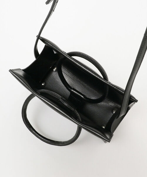 Ray BEAMS（レイビームス）の「YAHKI / ミニボストン ショルダー バッグ（ショルダーバッグ・レディース・ブラック/オレンジ・ONE SIZE）」の14枚目の写真