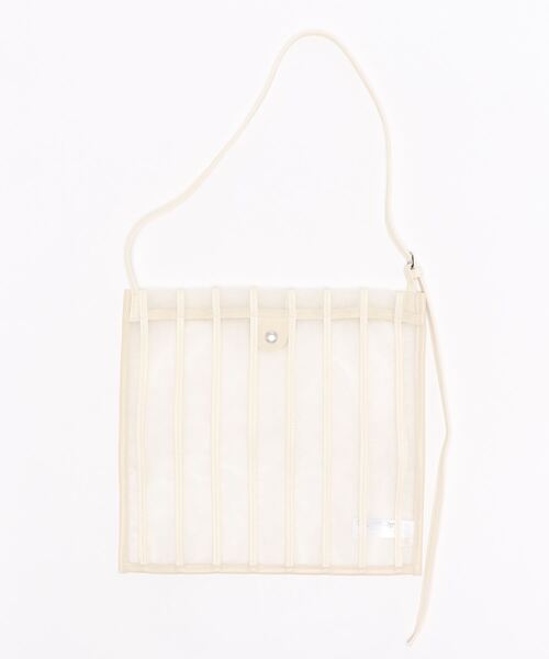 ehka sopo（エヘカソポ）の「チュールメッシュショルダーバッグ（ショルダーバッグ・レディース・オフホワイト/ブラック/ミント・ﾌﾘ-）」の5枚目の写真