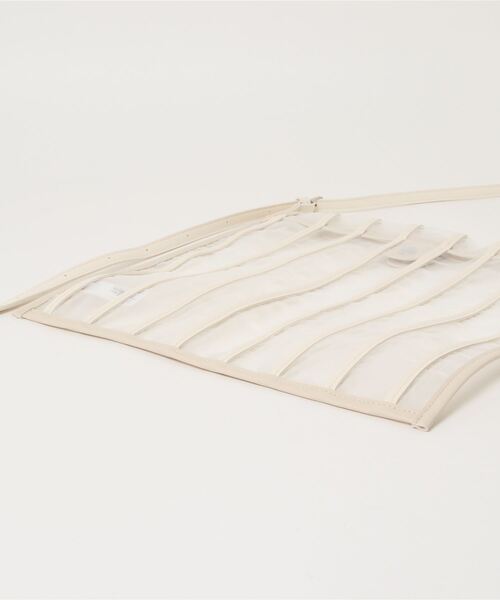 ehka sopo（エヘカソポ）の「チュールメッシュショルダーバッグ（ショルダーバッグ・レディース・オフホワイト/ブラック/ミント・ﾌﾘ-）」の6枚目の写真