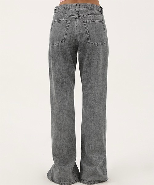 MASONPRINCE（メイソンプリンス）の「【DO NOT TAG】Hem Slit Flare Pants in Denim NZK11235（デニムパンツ・レディース・グレー/ライトブルー/ブルー・M/S/L/XS）」の15枚目の写真