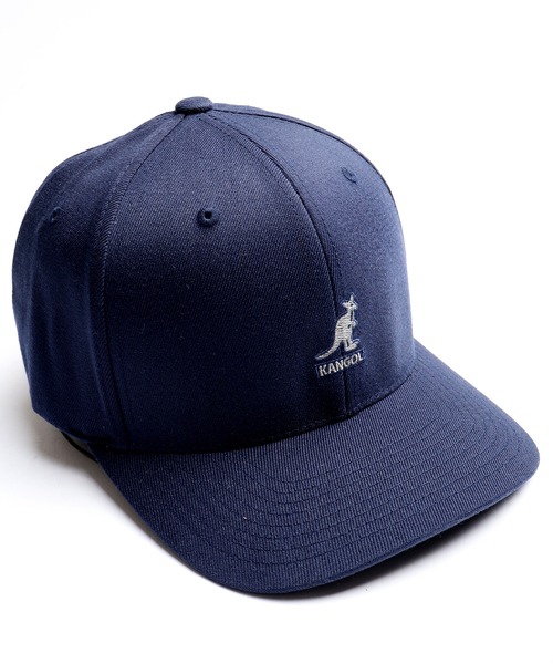 KANGOL（カンゴール）の「Wool Flexfit Baseball フレックスフィットBBキャップ（キャップ・メンズ・ブルー/ベージュ/グレー/レッド/ネイビー/ライトブルー/ブラック・M/L）」の6枚目の写真