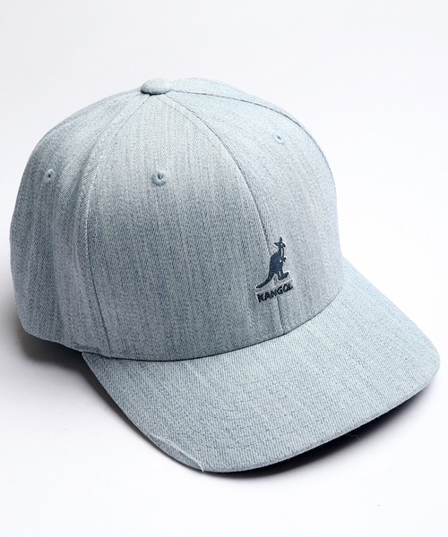 KANGOL（カンゴール）の「Wool Flexfit Baseball フレックスフィットBBキャップ（キャップ・メンズ・ブルー/ベージュ/グレー/レッド/ネイビー/ライトブルー/ブラック・M/L）」の5枚目の写真