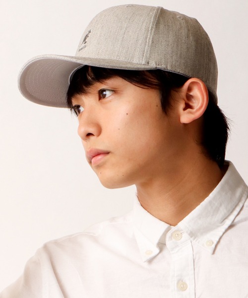 KANGOL（カンゴール）の「Wool Flexfit Baseball フレックスフィットBBキャップ（キャップ・メンズ・ブルー/ベージュ/グレー/レッド/ネイビー/ライトブルー/ブラック・M/L）」の9枚目の写真