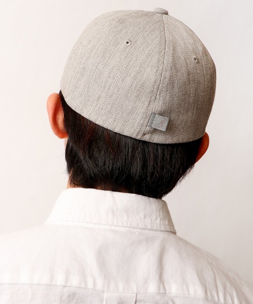 KANGOL（カンゴール）の「Wool Flexfit Baseball フレックスフィットBBキャップ（キャップ・メンズ・ブルー/ベージュ/グレー/レッド/ネイビー/ライトブルー/ブラック・M/L）」の12枚目の写真