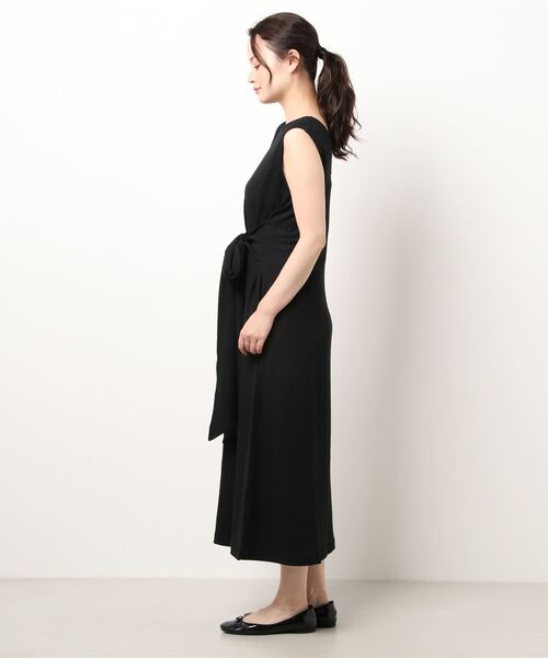 MOUSSY（マウジー）の「WAVY WAIST RIBBON ドレス（ワンピース・レディース・グリーン/ブラック/ブラウン・FREE）」の19枚目の写真