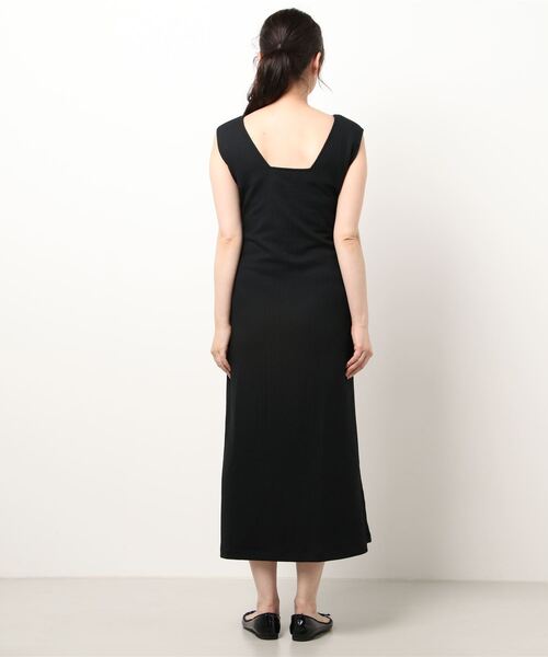 MOUSSY（マウジー）の「WAVY WAIST RIBBON ドレス（ワンピース・レディース・グリーン/ブラック/ブラウン・FREE）」の20枚目の写真