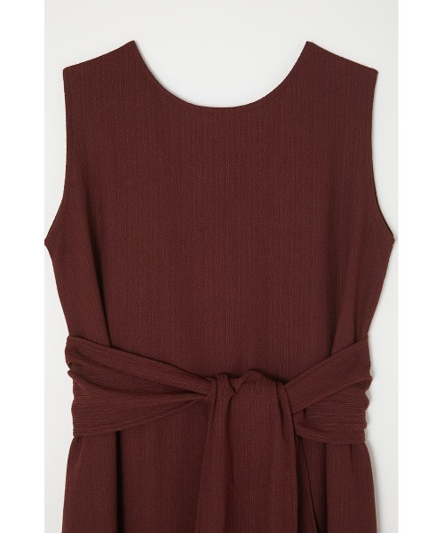 MOUSSY（マウジー）の「WAVY WAIST RIBBON ドレス（ワンピース・レディース・グリーン/ブラック/ブラウン・FREE）」の18枚目の写真