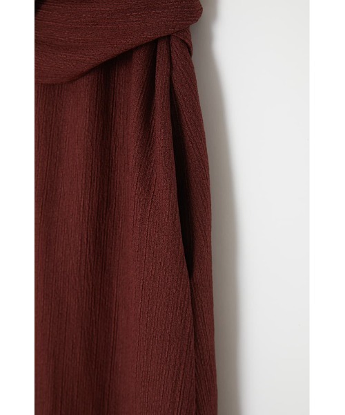 MOUSSY（マウジー）の「WAVY WAIST RIBBON ドレス（ワンピース・レディース・グリーン/ブラック/ブラウン・FREE）」の16枚目の写真